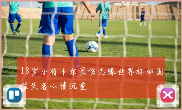18岁小将卡尔因伤无缘世界杯回国显失落心情沉重